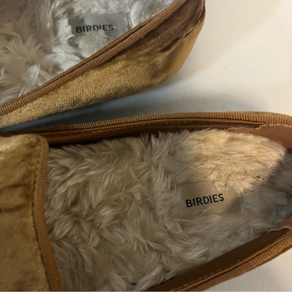 Birdies Velvet Slip On flats Women’s Loafers Orange / gold colour Size 5 - Picture 7 of 12